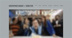 Desktop Screenshot of kristopherknight.com